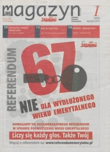 Magazyn "Solidarność", 2012, nr 1