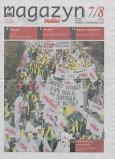 Magazyn "Solidarność", 2013, nr 7/8