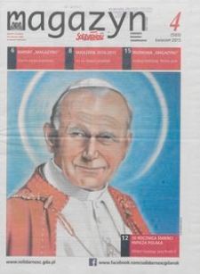 Magazyn "Solidarność", 2015, nr 4