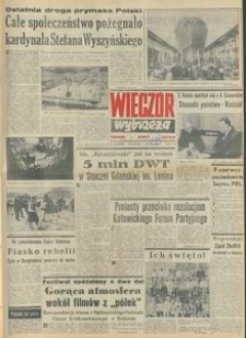 Wiecz&oacute;r Wybrzeża, 1981, nr 105