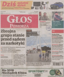 Głos Pomorza, 2016, sierpień, nr 180