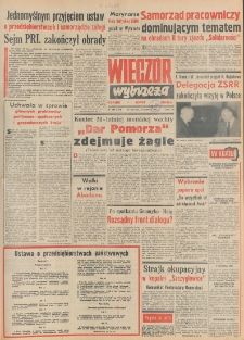 Wiecz&oacute;r Wybrzeża, 1981, nr 189