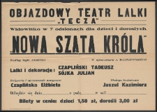 Nowa szata kr&oacute;la : afisz do spektaklu