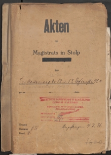 Dokumentacja techniczna budynku przy ulicy Marszałka J&oacute;zefa Piłsudskiego 52-53 / Mikołaja Reja 42a