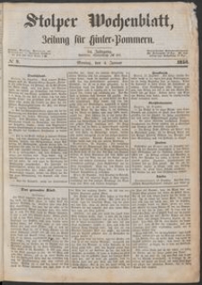 Stolper Wochenblatt. Zeitung f&uuml;r Hinterpommern № 2