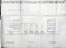 Dokumentacja techniczna budynku z zaadaptowaną salą kinową i teatralną przy ulicy Stefana Starzyńskiego 7
