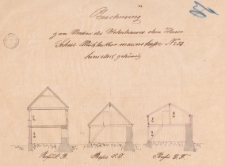 Dokumentacja techniczna budynku przy dawnej ulicy M&uuml;hlenthormauer 11 - ulica nie istnieje