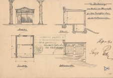 Dokumentacja techniczna budynku przy ulicy Anny Łajming (dla ogrodnika o nazwisku Sasse)