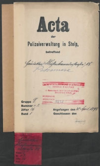 Hausakten M&uuml;hlenthormauerstrasse 18