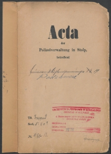 Dokumentacja techniczna budynku przy dawnej ulicy M&uuml;hlenthormauer 19 - ulica nie istnieje
