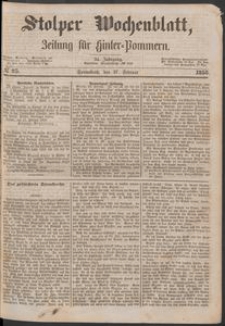 Stolper Wochenblatt. Zeitung f&uuml;r Hinterpommern № 25