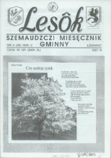 Lesôk Szemaudzczi Miesęcznik Gminny, 1997, łżekwiat, Nr 4 (49)