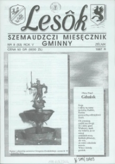Lesôk Szemaudzczi Miesęcznik Gminny, 1997, zélnik, Nr 8 (53)