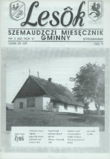 Lesôk Szemaudzczi Miesęcznik Gminny, 1998, strumiannik, Nr 3 (60)
