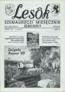 Lesôk Szemaudzczi Miesęcznik Gminny, 1998, sëwnik, Nr 9 (66)