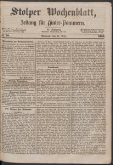 Stolper Wochenblatt. Zeitung f&uuml;r Hinterpommern № 36