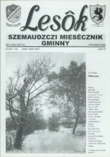 Lesôk Szemaudzczi Miesęcznik Gminny, 2001, gromnicznik, Nr 2 (96)