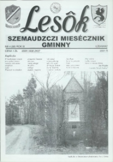 Lesôk Szemaudzczi Miesęcznik Gminny, 2001, łżekwiat, Nr 4 (98)