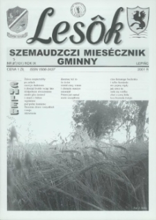 Lesôk Szemaudzczi Miesęcznik Gminny, 2001, lëpińc, Nr 7 (101)