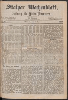 Stolper Wochenblatt. Zeitung f&uuml;r Hinterpommern № 52