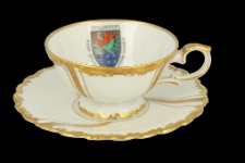 Filiżanka ze spodkiem (komplet)