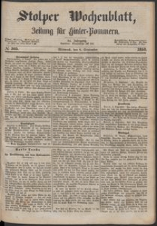 Stolper Wochenblatt. Zeitung f&uuml;r Hinterpommern № 105