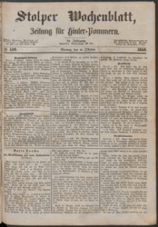 Stolper Wochenblatt. Zeitung f&uuml;r Hinterpommern № 119