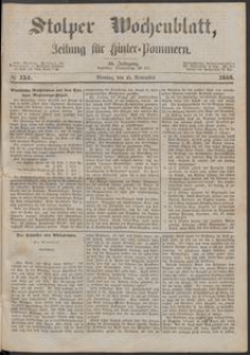 Stolper Wochenblatt. Zeitung f&uuml;r Hinterpommern № 134