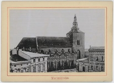 Kościół Najświętszej Marii Panny (Marienkirche), widok od strony Starego Rynku (Markt)