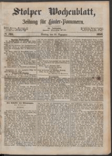 Stolper Wochenblatt. Zeitung für Hinterpommern № 137