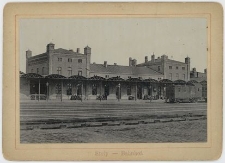 Dworzec kolejowy (Bahnhof), widok od strony torów