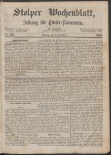 Stolper Wochenblatt. Zeitung f&uuml;r Hinterpommern № 143