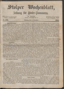 Stolper Wochenblatt. Zeitung für Hinterpommern № 143