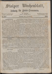 Stolper Wochenblatt. Zeitung f&uuml;r Hinterpommern № 144