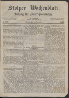 Stolper Wochenblatt. Zeitung für Hinterpommern № 149