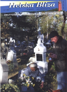 Helska Bliza : dwutygodnik Stowarzyszenia "Przyjaciele Helu", 2001, nr 20