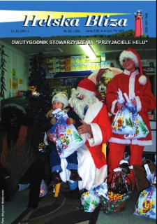 Helska Bliza : dwutygodnik Stowarzyszenia "Przyjaciele Helu", 2001, nr 23