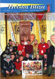 Helska Bliza : dwutygodnik Stowarzyszenia "Przyjaciele Helu", 2003, nr 2