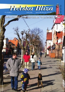 Helska Bliza : dwutygodnik Stowarzyszenia "Przyjaciele Helu", 2003, nr 6
