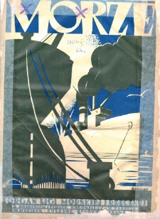 Morze : organ Ligi Morskiej i Rzecznej, 1928, nr 9