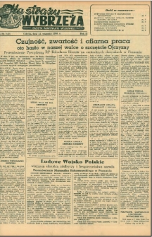 Na Straży Wybrzeża : gazeta marynarki wojennej, 1951, nr 216