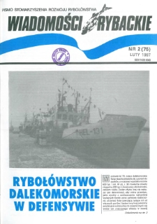 Wiadomości Rybackie : pismo Stowarzyszenia Rozwoju Rybołówstwa, 1997, nr 2
