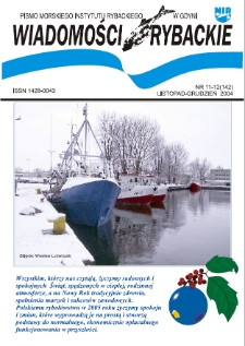 Wiadomości Rybackie : pismo Morskiego Instytutu Rybackiego w Gdyni, 2004, nr 11-12