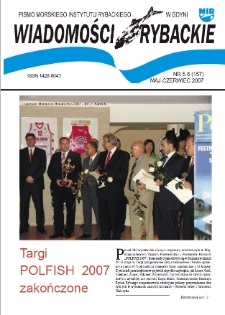 Wiadomości Rybackie : pismo Morskiego Instytutu Rybackiego w Gdyni, 2007, nr 5-6