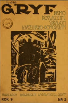 Gryf : pismo poświęcone sprawom kaszubsko-pomorskim, 1934, nr 2