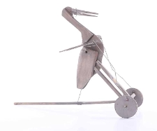 Bocian ze spektaklu ,,Chłopi&rdquo;