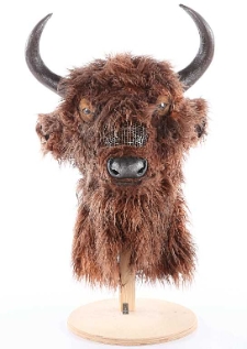 Maska &ndash; głowa żubra ze spektaklu ,,Wiedźmin&rdquo;