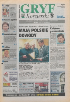 Gryf Kościerski, 2000, nr 25