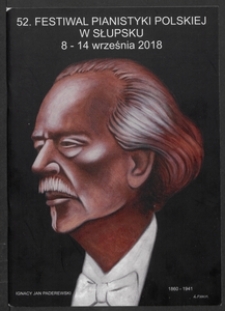 52. Festiwal Pianistyki Polskiej w Słupsku 8-14 września 2018