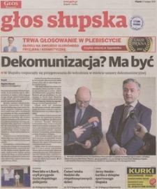 Głos Słupska : tygodnik Słupska i Ustki, 2017, luty, nr 40